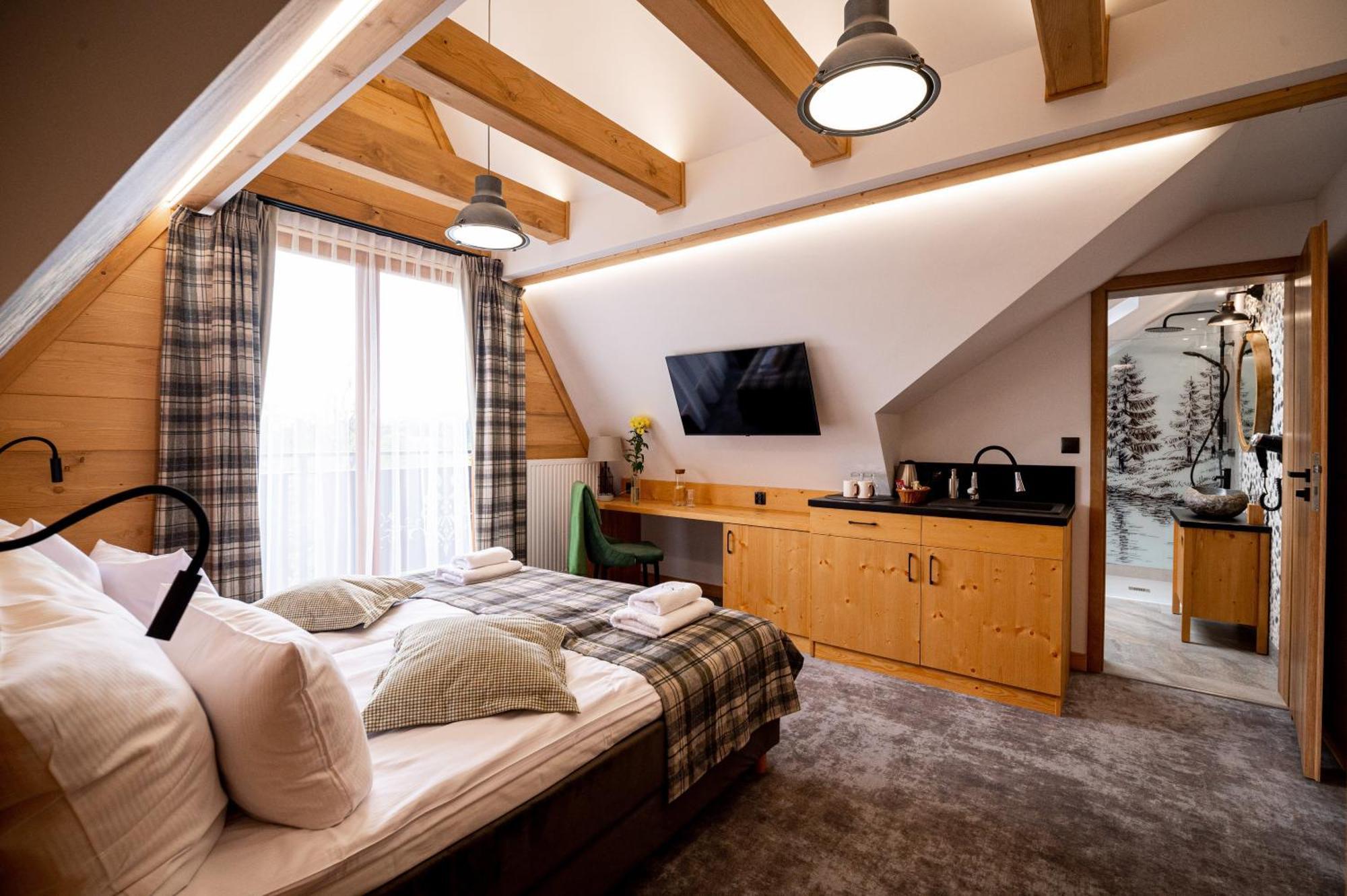Aparthotel Ku Dolinie à Kościelisko Chambre photo