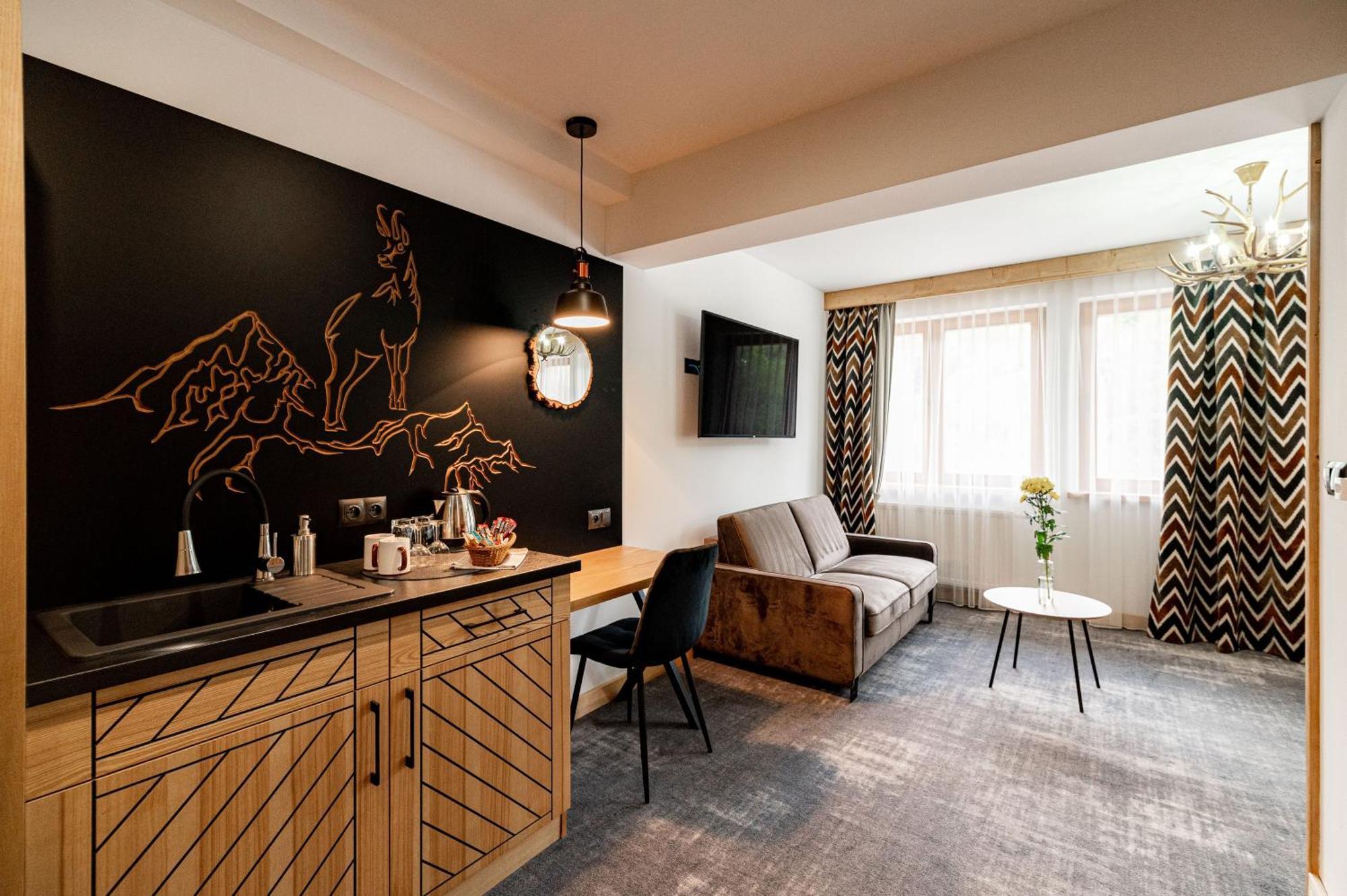 Aparthotel Ku Dolinie à Kościelisko Chambre photo